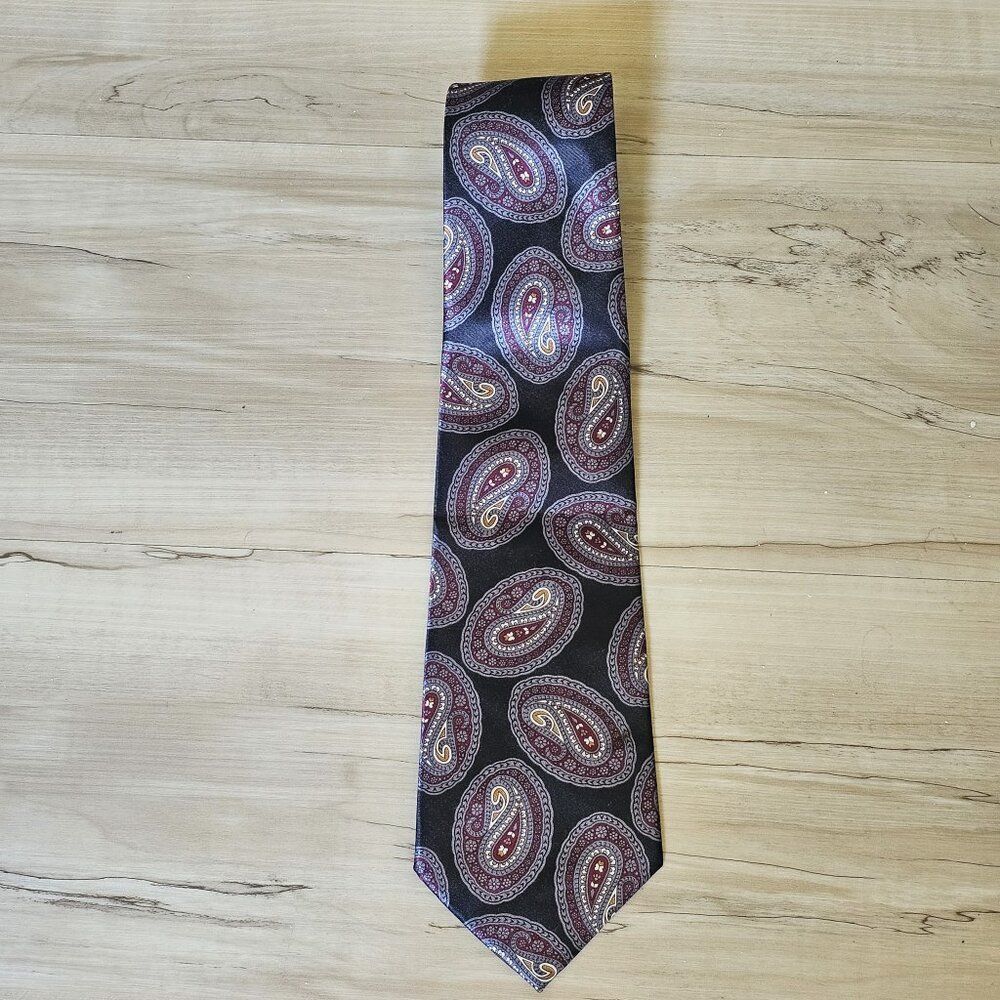 Vintage Wembley Starshine Paisley Tie - Picture 2 of 8